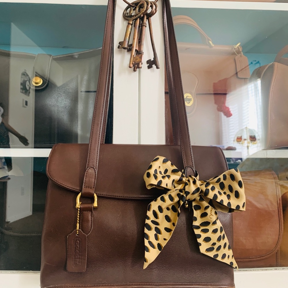 Coach Brown Shoulder Bag